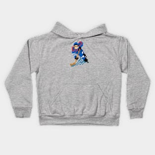 16-Bit Ice Hockey - Quebec Kids Hoodie